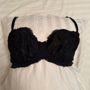 Victoria's Secret Black Lace Dream Angels Demi bra